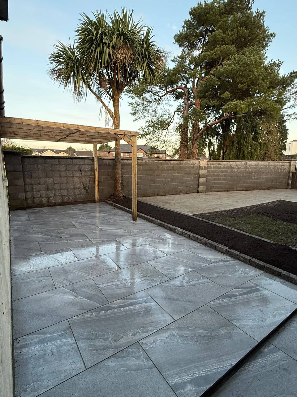 pergola installation